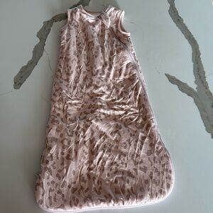 Kyte baby sleep sack XS pink leopard
